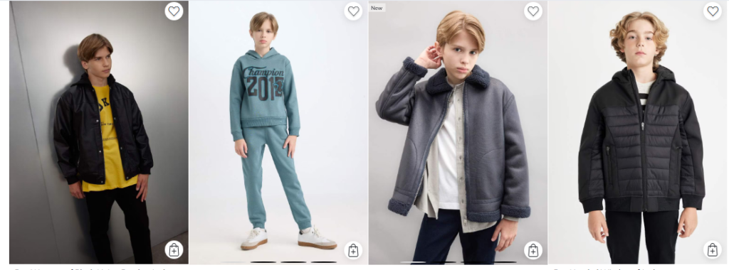 Defacto Clothing For Boys 